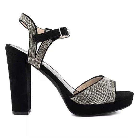 SUGAR Priscilla High Heel Platform Sandal - Sz 6 - Picture 1 of 12